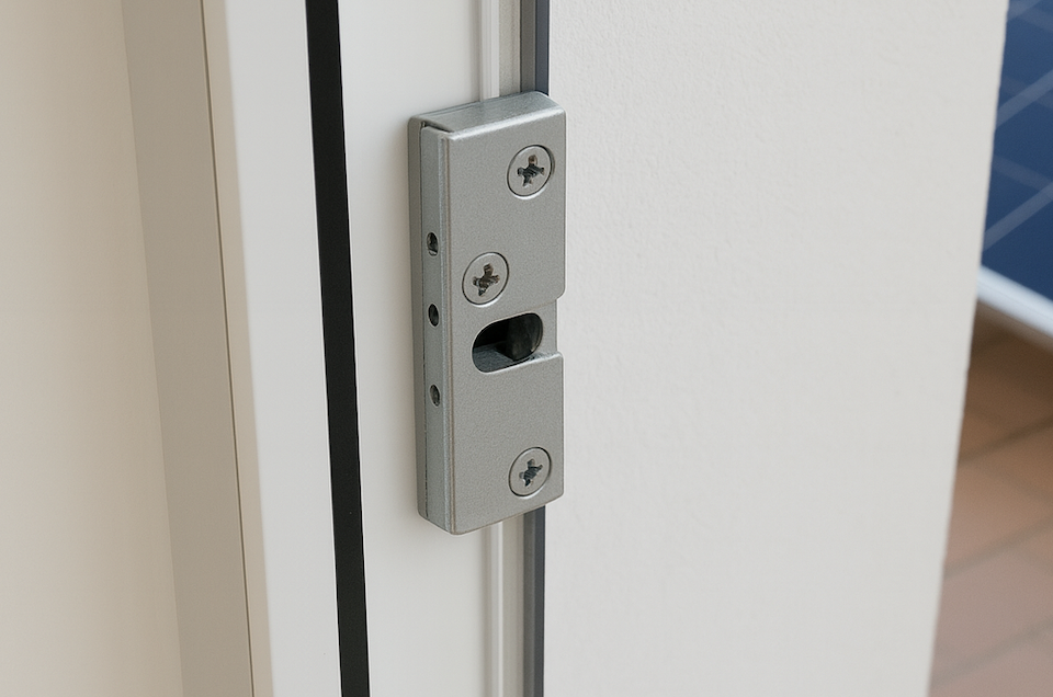 Ventanas y puertas de PVC con clip retenedor. El Puerto de Santa María.